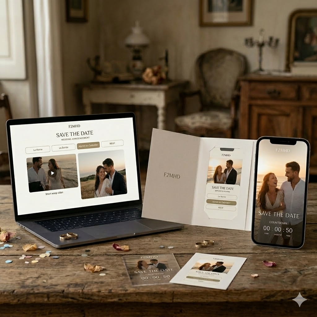 Option mariage Save the date